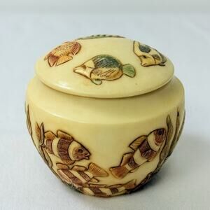 Jardinia by Harmony Kingdom Tropical Garden Tropical Fish Trinket Pot